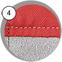 Sandblasting Suit Heavy-Duty Leather/Cotton Size 50 Double Seam Velcro Gloves Included, Contracor