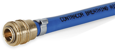 Air Hose 9 x 15 mm 40m Roll Thick-Walled Non-Toxic Installation Fittings Included, Contracor