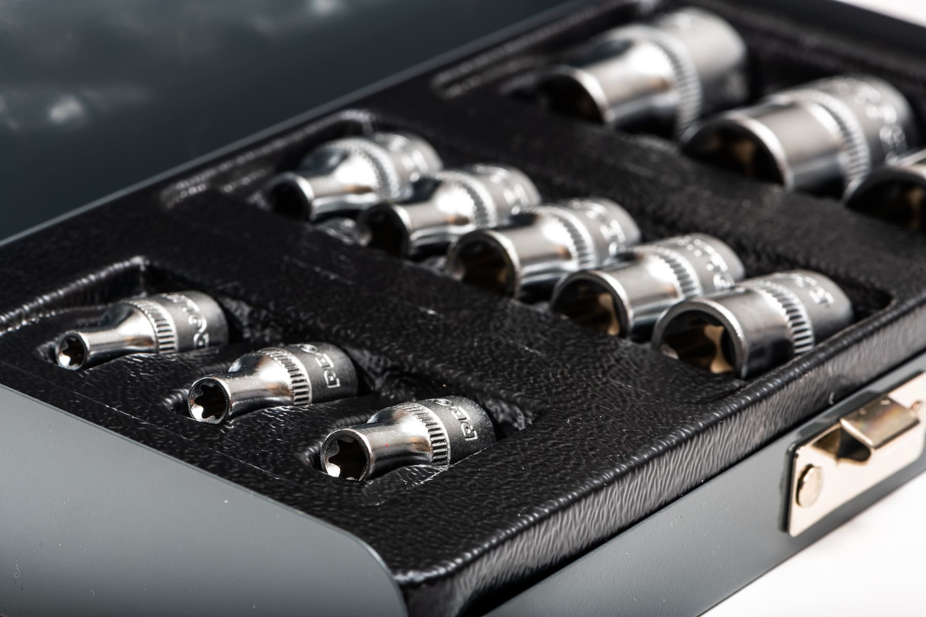 TORX Socket set 11 Pieces - 1/4, 3/8, 1/2, TORX E4-E20, Proline