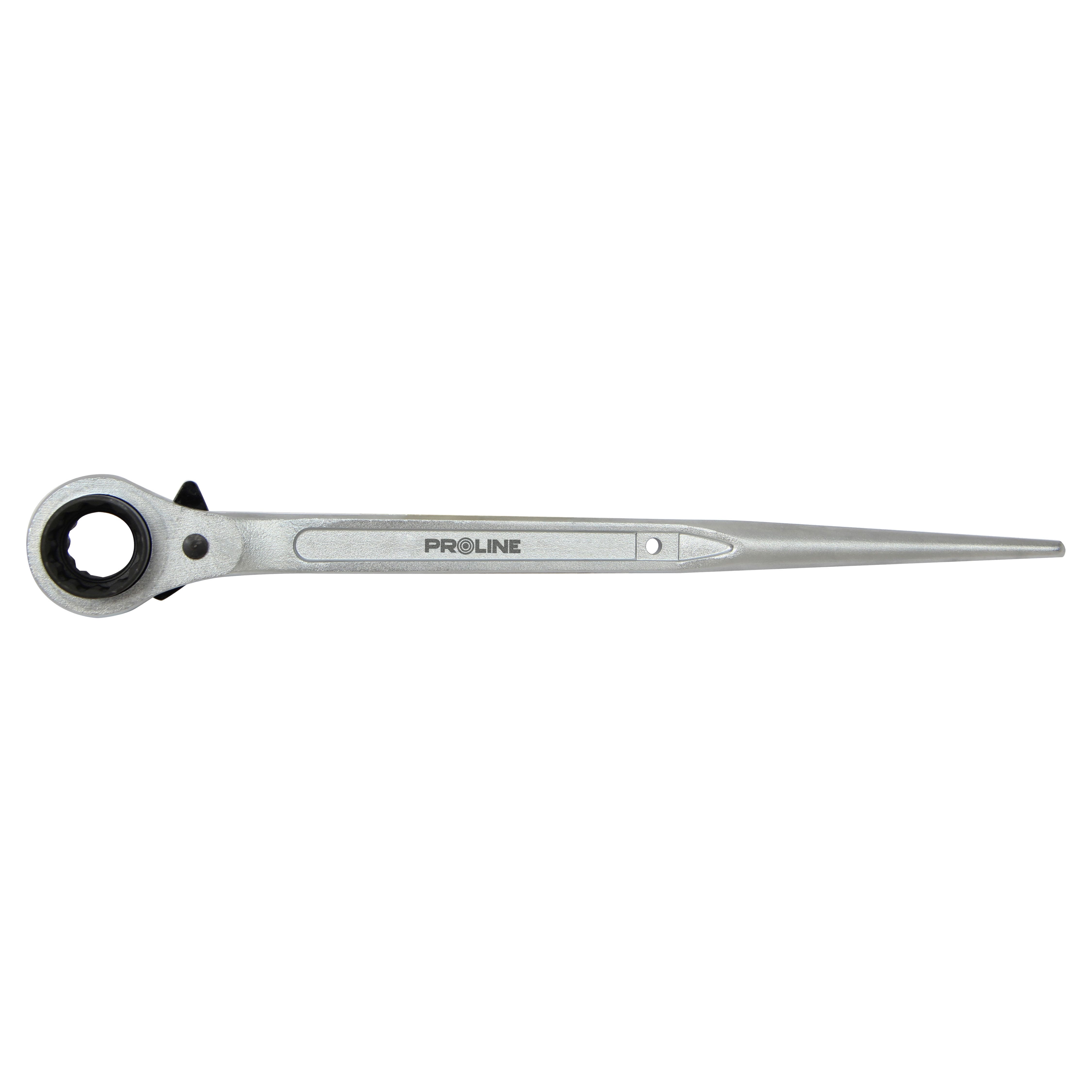 Ratchet Scaffold Spanner 19 x 22 mm, Proline