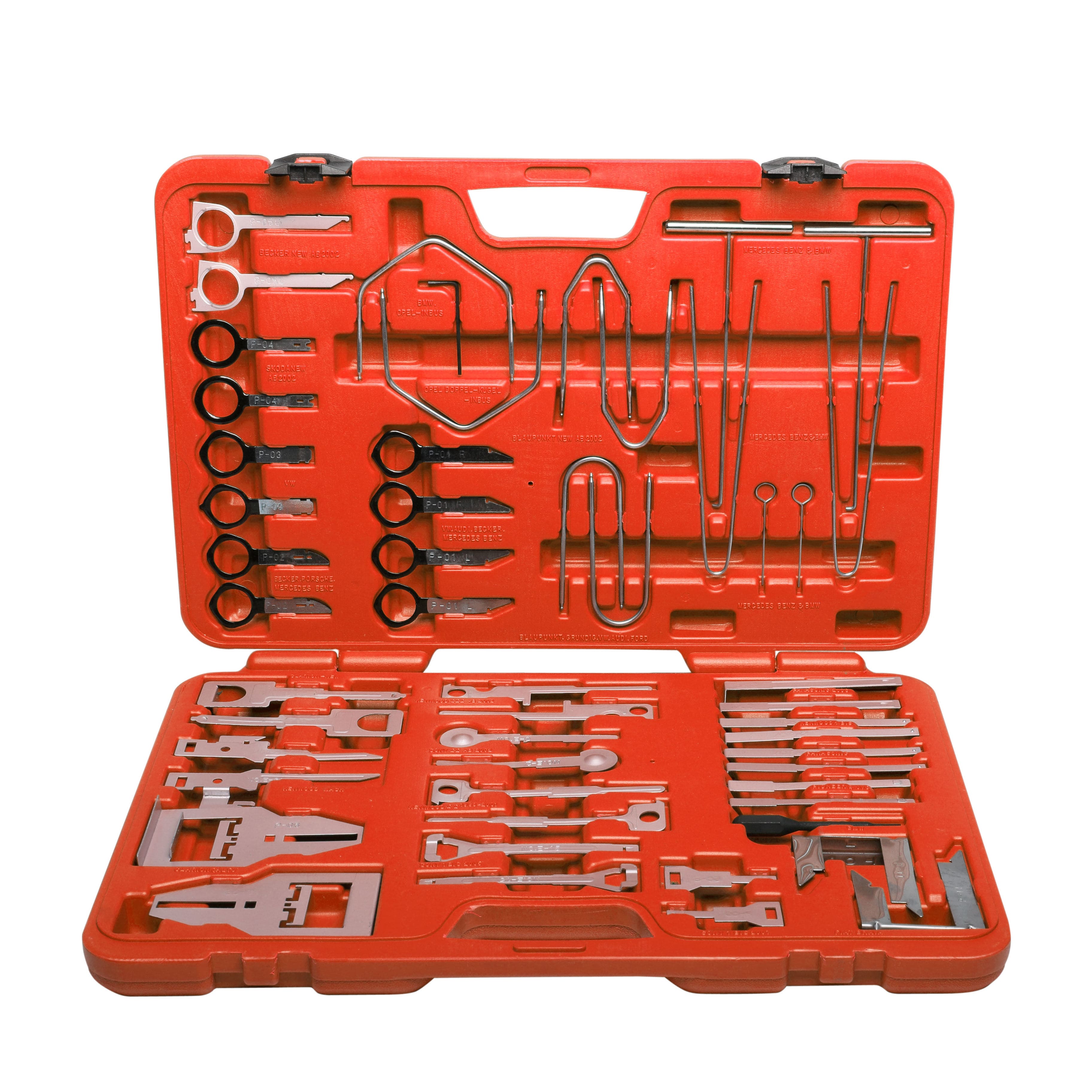 Car stereo removal tool kit 52 pieces