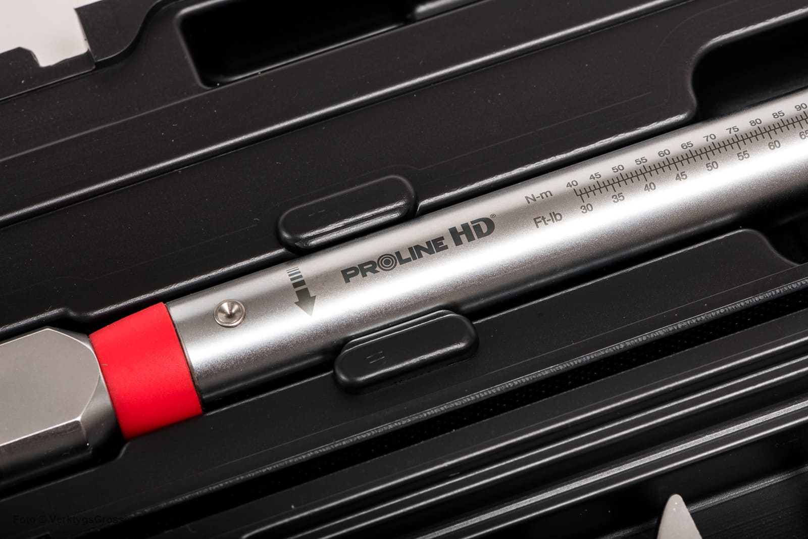 Torque Wrench 1/220-200 NM with 10 Socket-Head and Socket Adapter, Proline HD