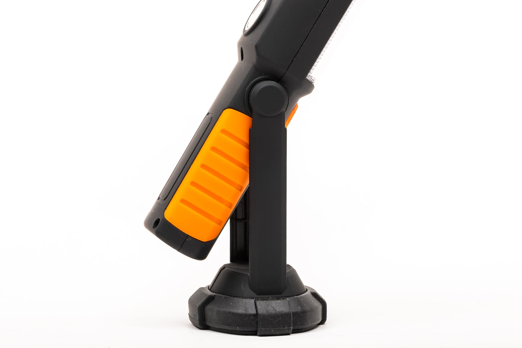 Starkt arbetslampa COB LED 450LM + 25LM varningsblink, laddbar, magnet och krok, USB