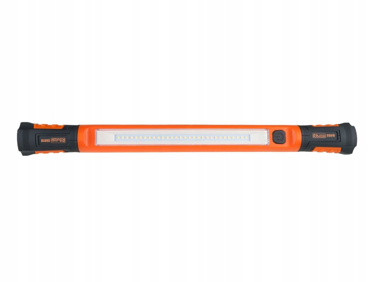 Lång smal arbetslampa 600LM, vridbara magneter, laddbar, krok, USB