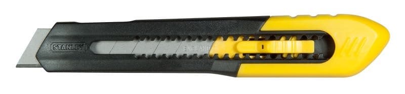 Brytbladskniv 18 mm, ABS plast, lätt, STANLEY