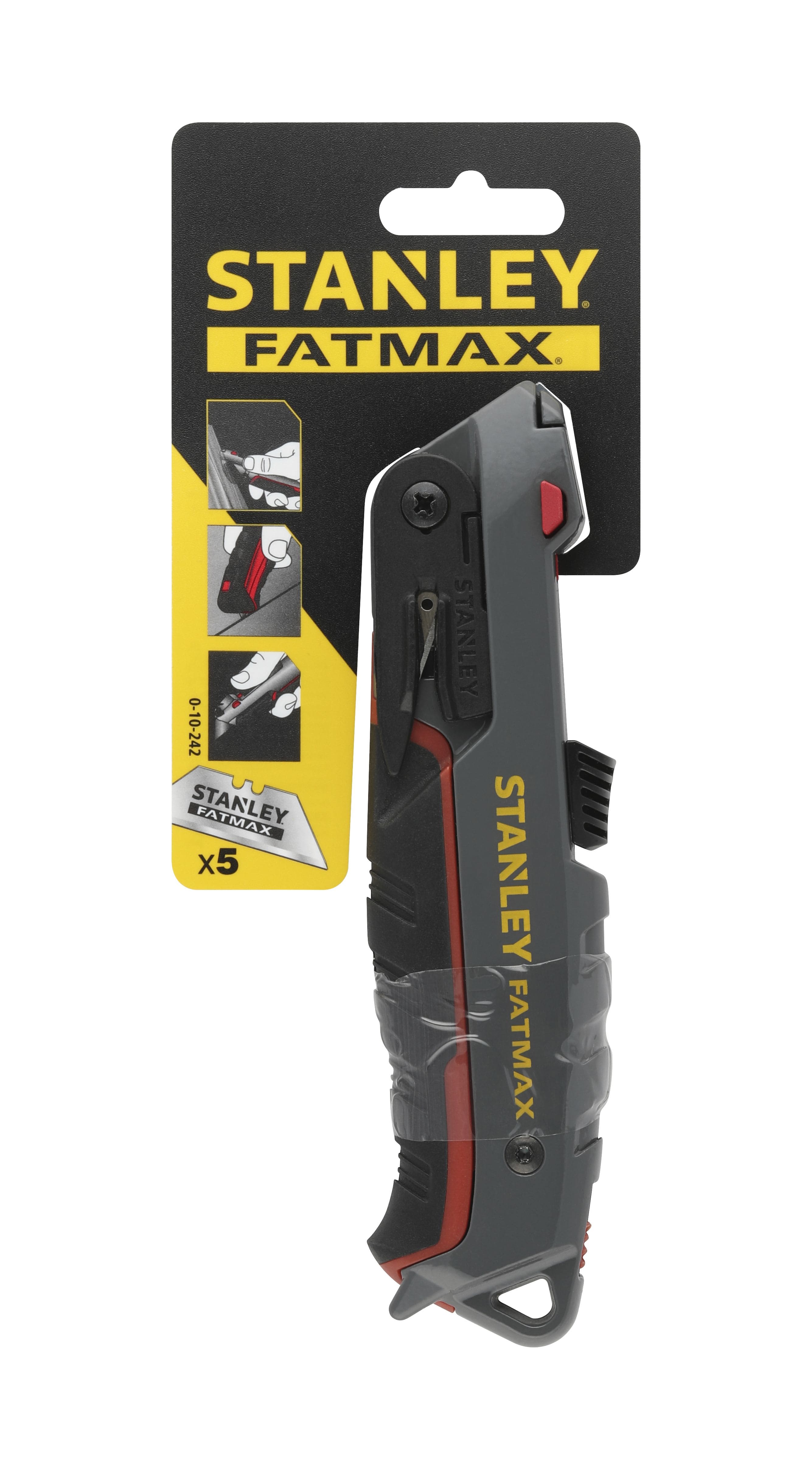 FatMax safety knife with retracting blade | Stanley