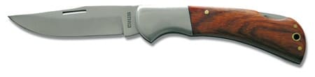 Folding Universal Knife 60 mm, Wooden Handle, Stainless Steel, Proline