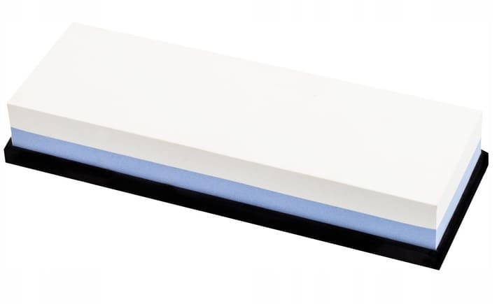 Dubbelsidig våtslipsten 400/1000 T6140W kit med knivhållare 186 x 65 x 34 mm
