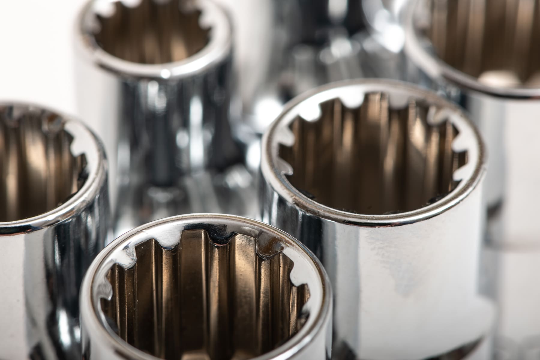 Hylsnyckelsats 17st med genomgående hylsor SPLINES, adapter 1/2, förlängare 77 mm, spärrskaft 72 kugg, Proline