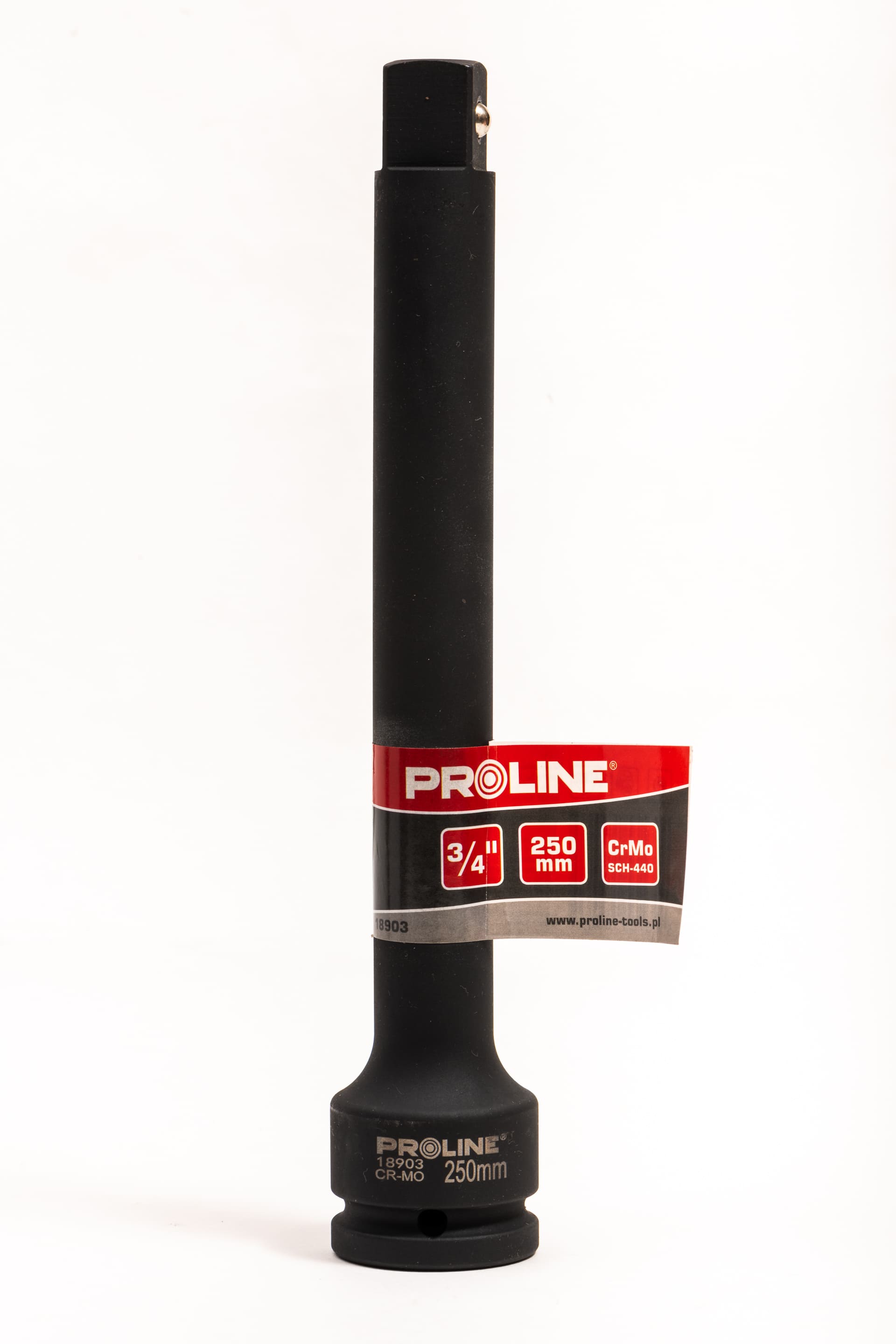 Förlängare för hylsor för krafthylsor (slaghylsor) 3/4, l=250 mm, Proline