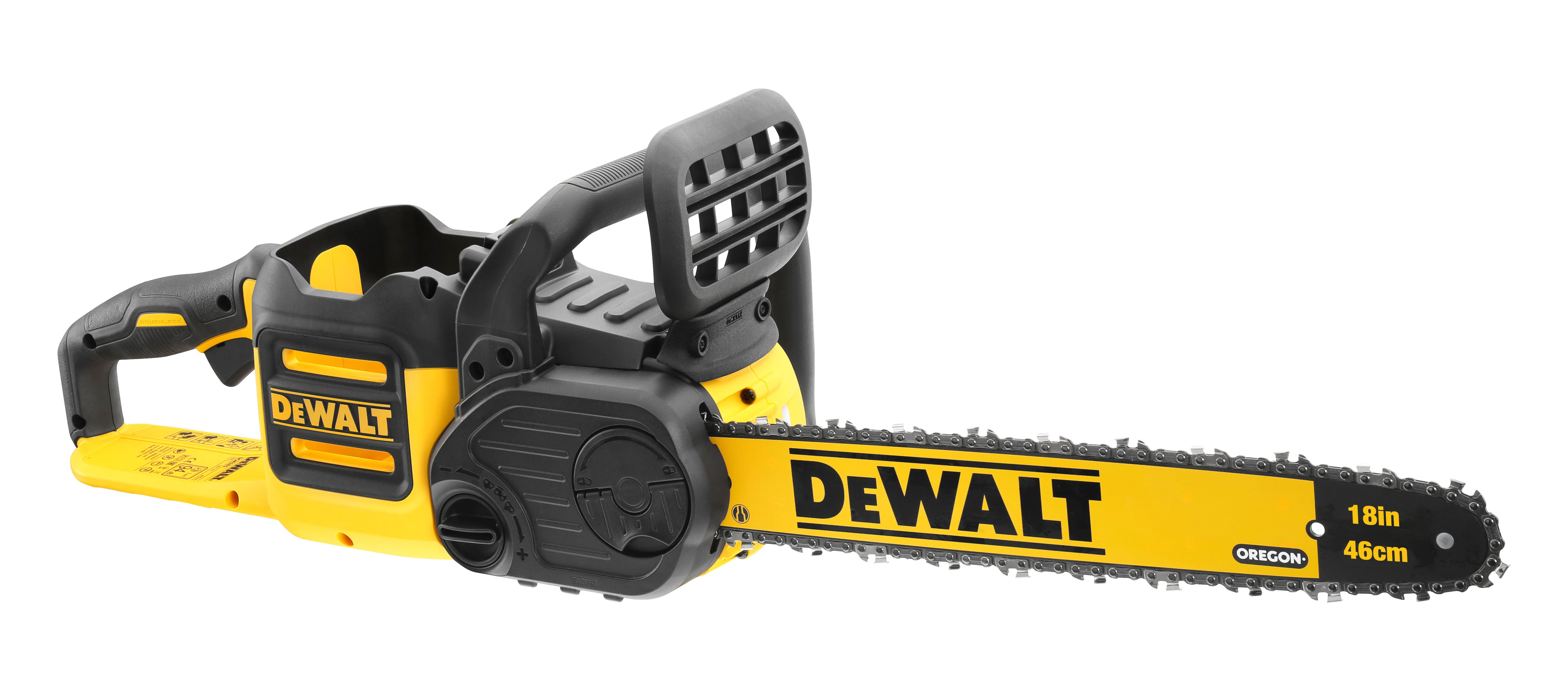 Kedjesåg 36V PRO 46 cm svärd, body utan batteri, borstfri motor, HCP, DEWALT