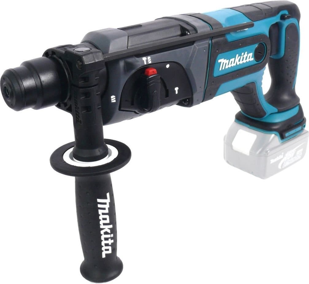 Slaggborrmaskin - sladdlös 18V kombihammare med tre funktioner, LED, MAKITA DHR241Z (utan batteri)