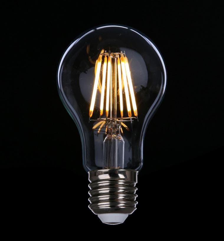 Vintage LED Bulbs E27 6W 720lm 4-Pack