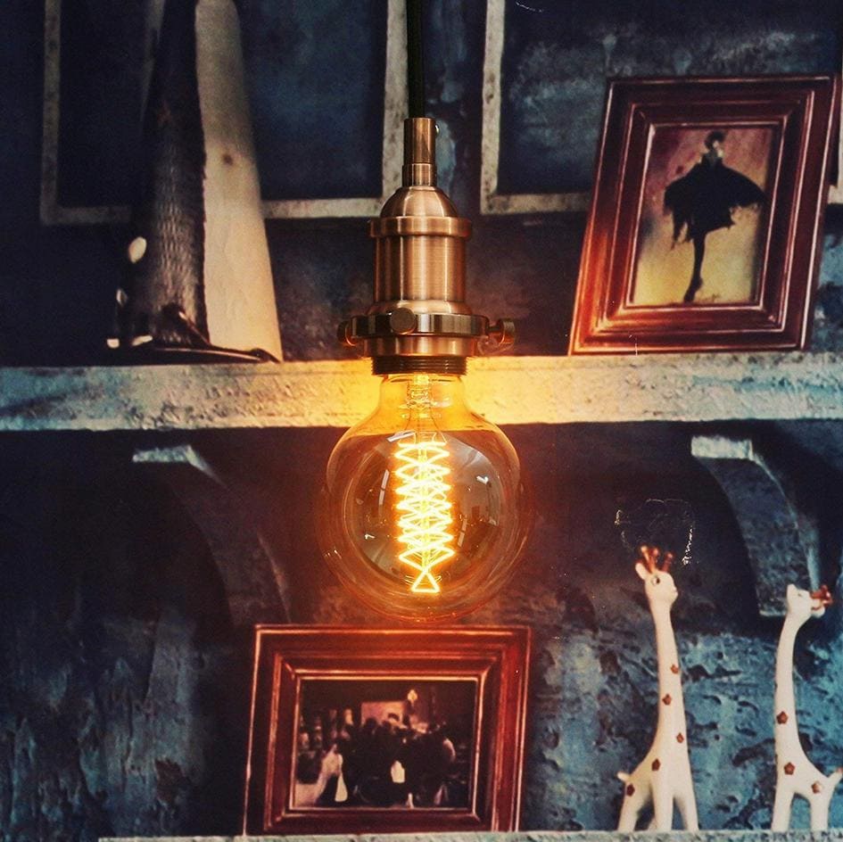 Vintage bulbs, E27 G8040W Edison 3 bulbs