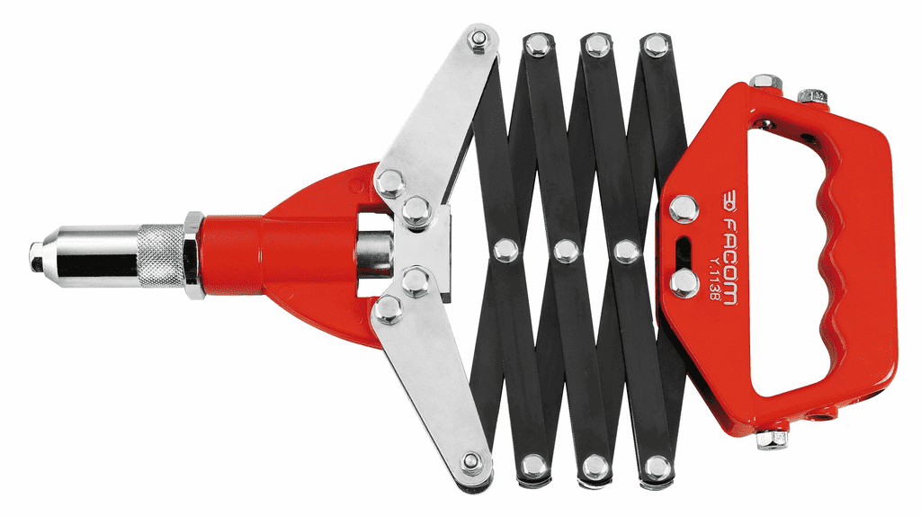 Lazy tongs riveter from ROCKS