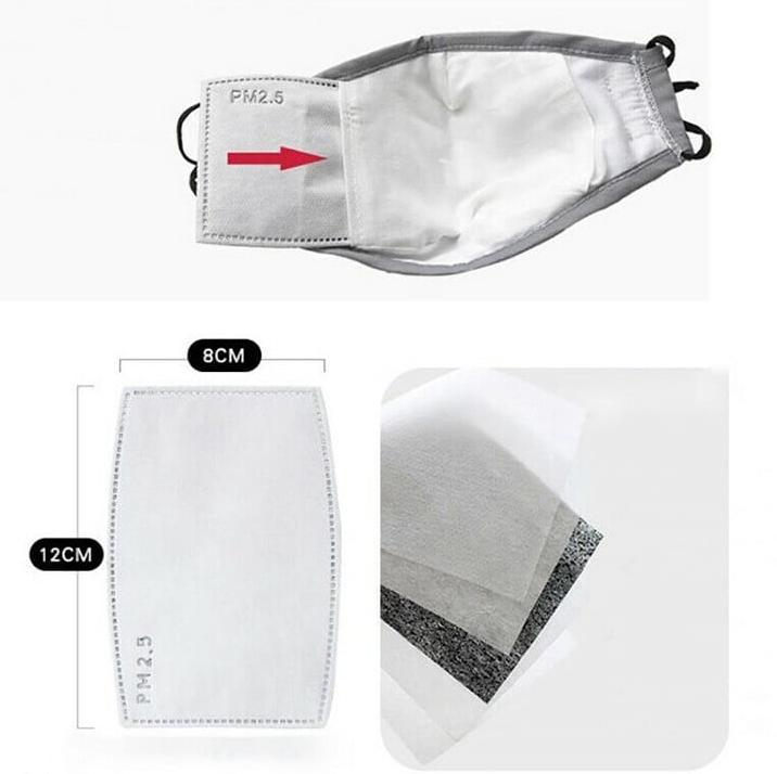 Filter för andningsskydd 10st, skyddar mot virus bakterier m.m. MP 2.5 FFP2 N95