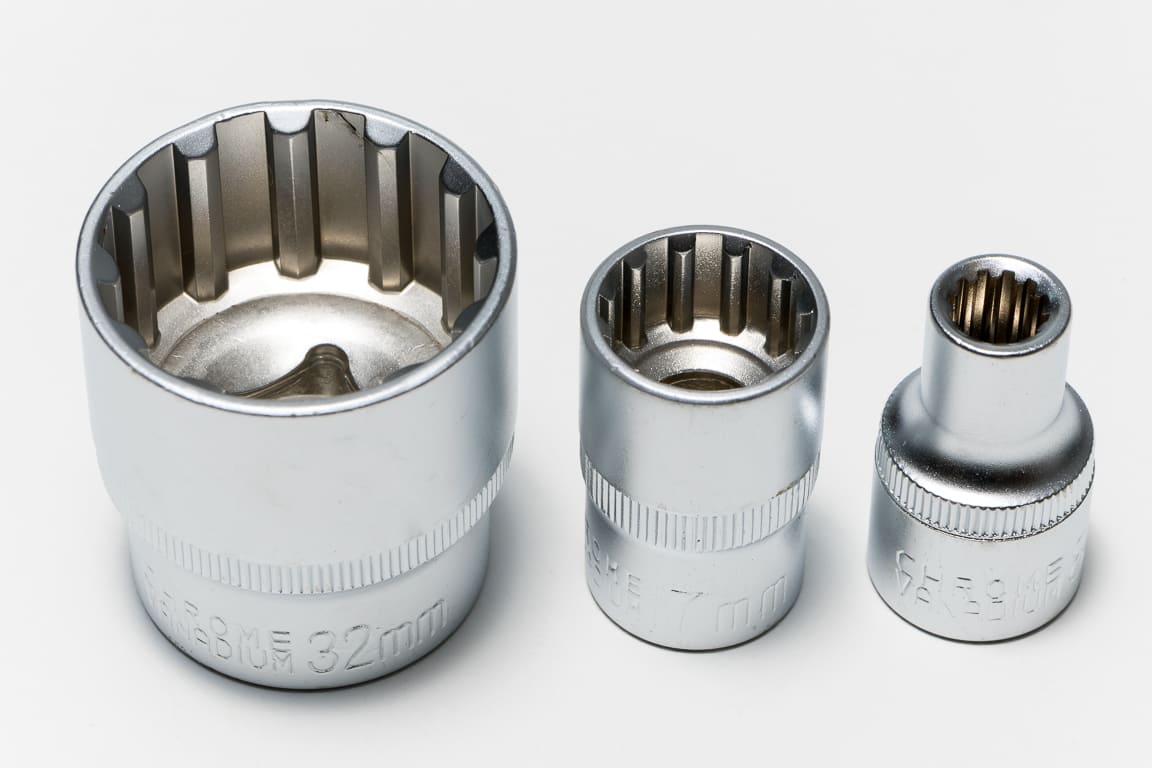 Hylssats spline 1/219 delar