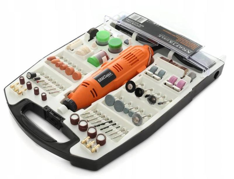 Min slipmaskin 220W, 235 element, 8000-32500 RPM, Kraft & Delle