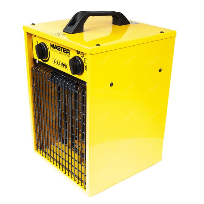 Construction Fan 3.3 kW 230V with Thermostat and Overheat Protection, Master