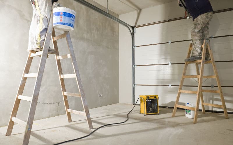 Construction Fan 3.3 kW 230V with Thermostat and Overheat Protection, Master