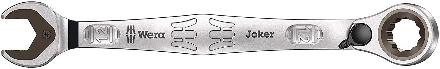 U-ringspärrnyckel, sats 11 delar, Joker Switch ring- och u-nycklar med spärr, WERA