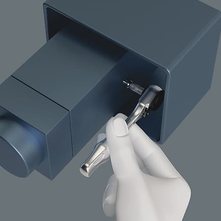 Spärrhandtag verktygsstas 38 delar, Zyklop Mini Tool-Check Automotive 1, WERA