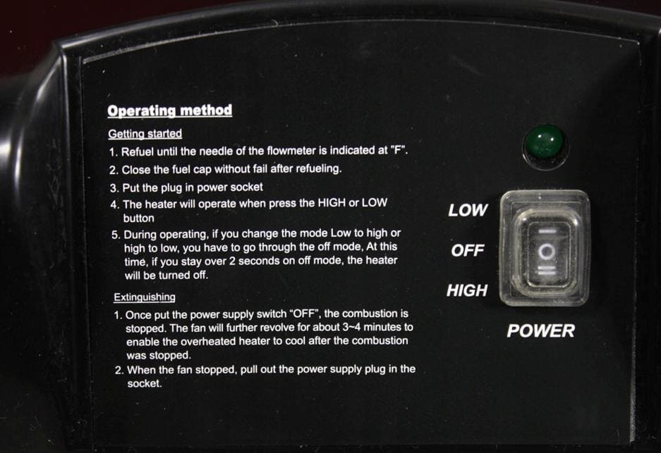 Infraröd oljevärmare, mobil värmeradiator 26.4/23.4 kW, Xaram