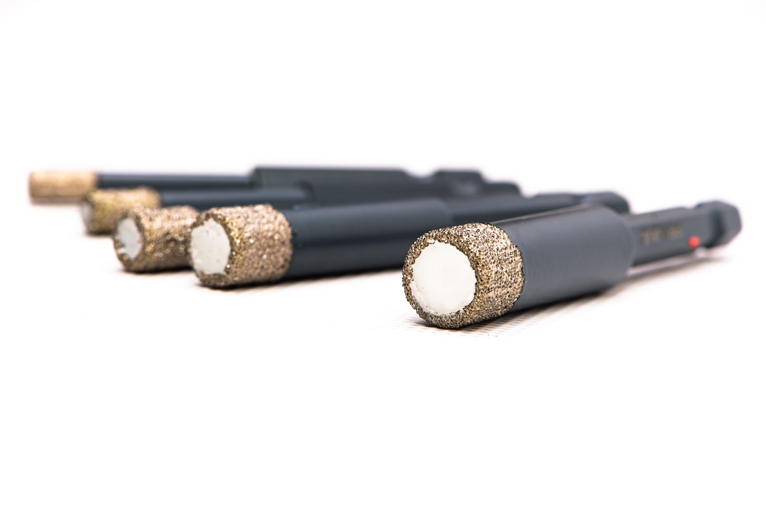 Diamond Hole Saw 5-12 mm, set of 5, 1/4, Proline