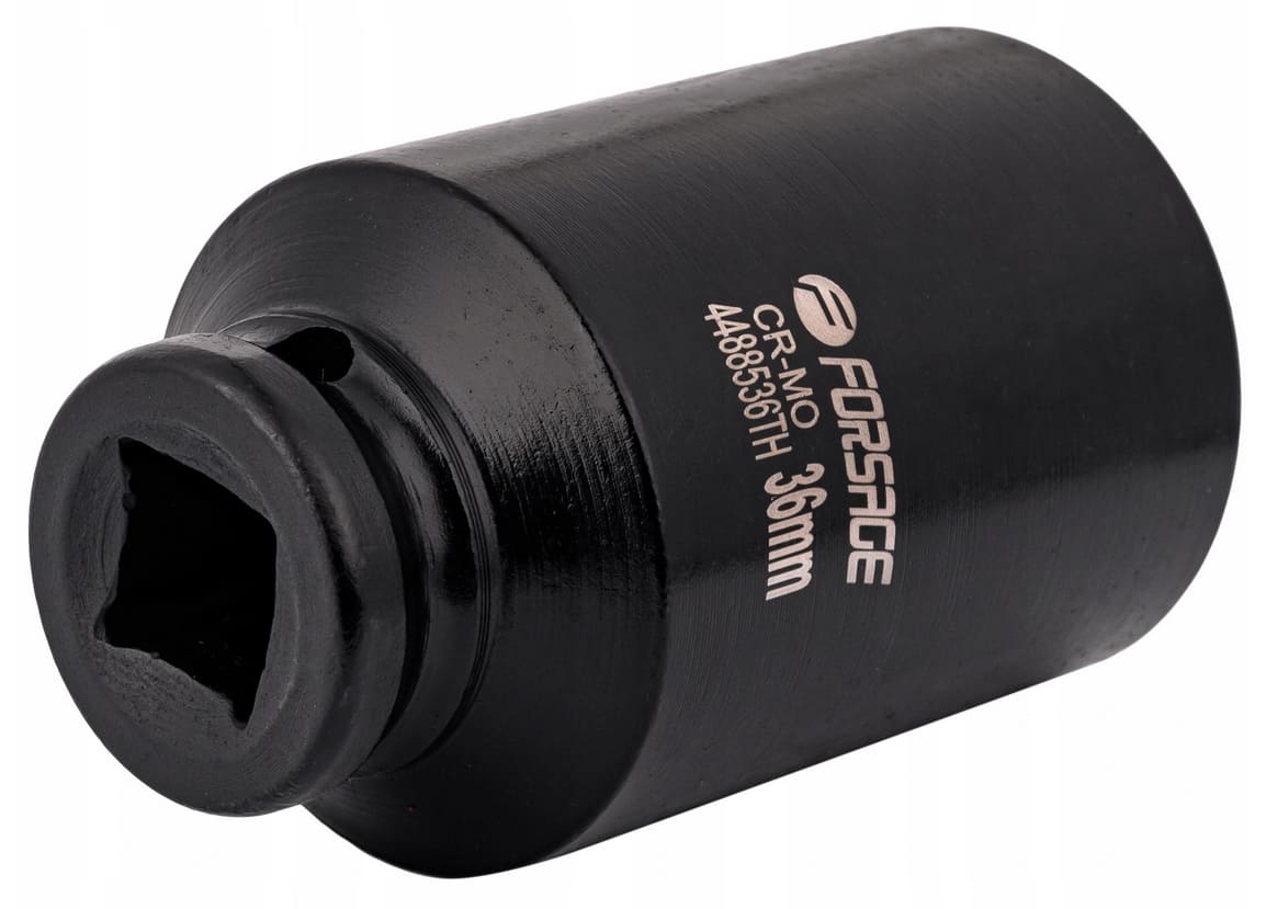 12-kantig lång krafthylsa 1/236 mm CrMo, FORSAGE
