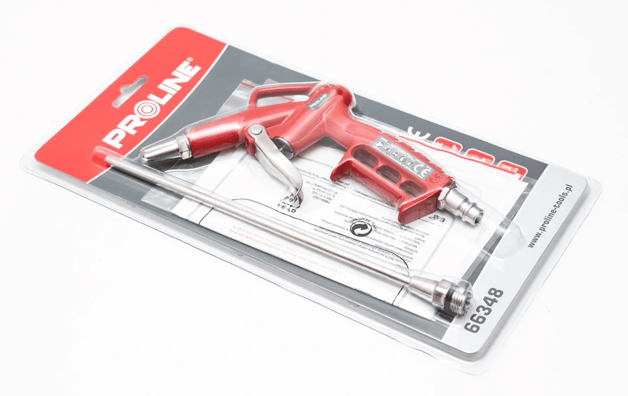 Blow Gun 8 Bar, 215 mm, 2 Nozzles, CE, Proline