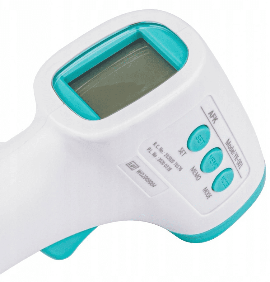 Termometer, infraröd beröringsfri, 32- 42, 5 °C