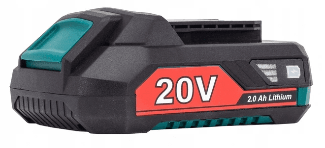 Lövblås batteridriven, 2st 20V 2Ah batterier, 190 km/h, 12000 RPM, NAC