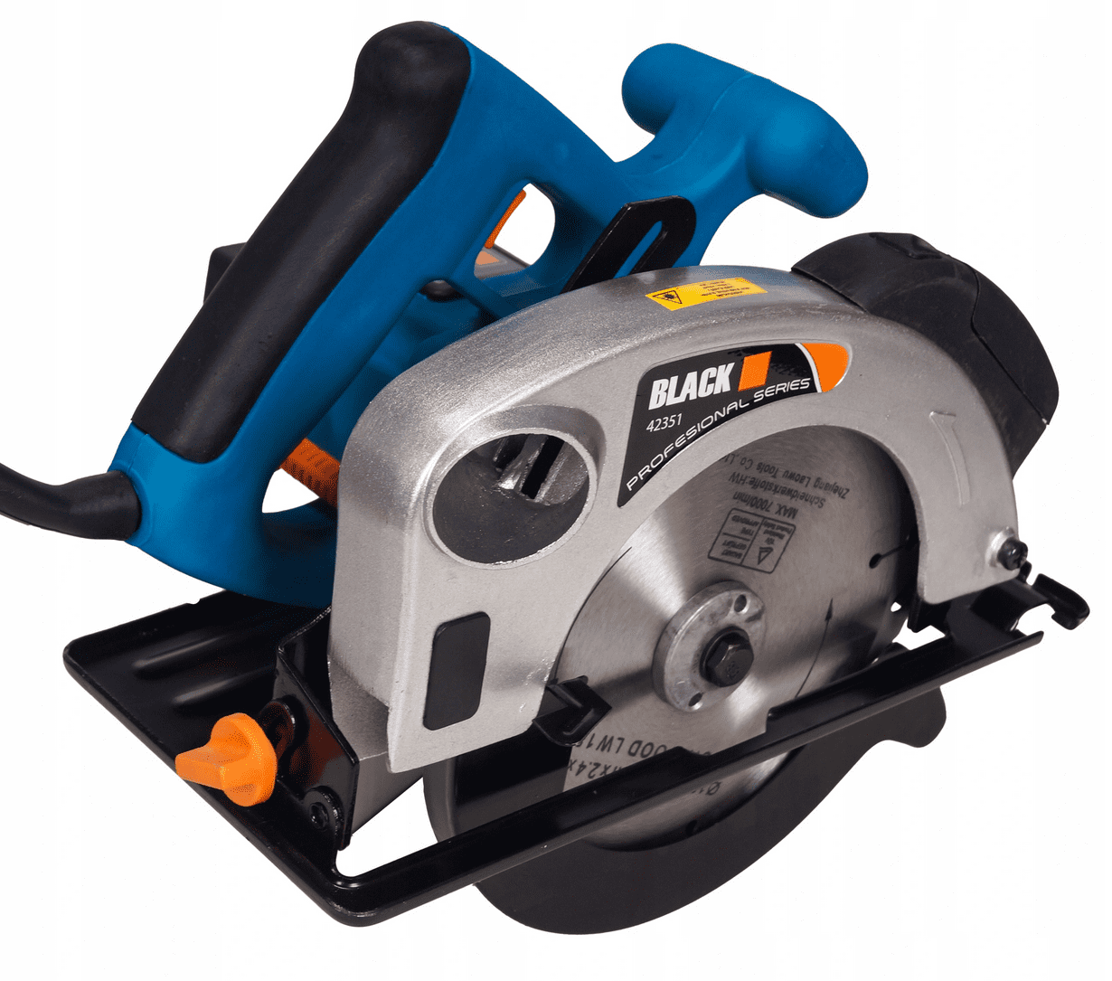 Elsåg, cirkelsåg 2250W, 230v, 4500rpm, 65 mm skärdjup, 185 mm sågskivor, laser