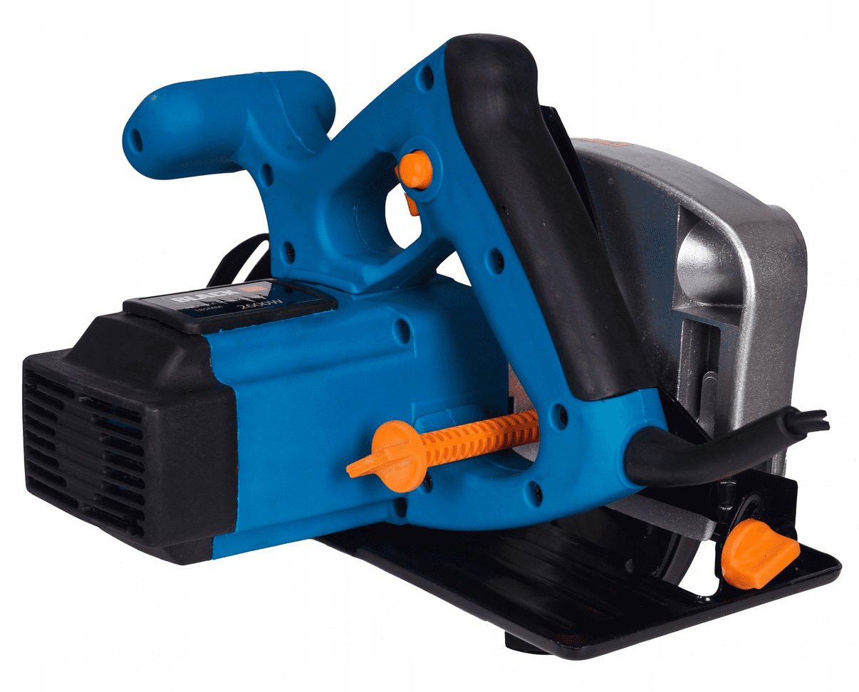 Elsåg, cirkelsåg 2250W, 230v, 4500rpm, 65 mm skärdjup, 185 mm sågskivor, laser