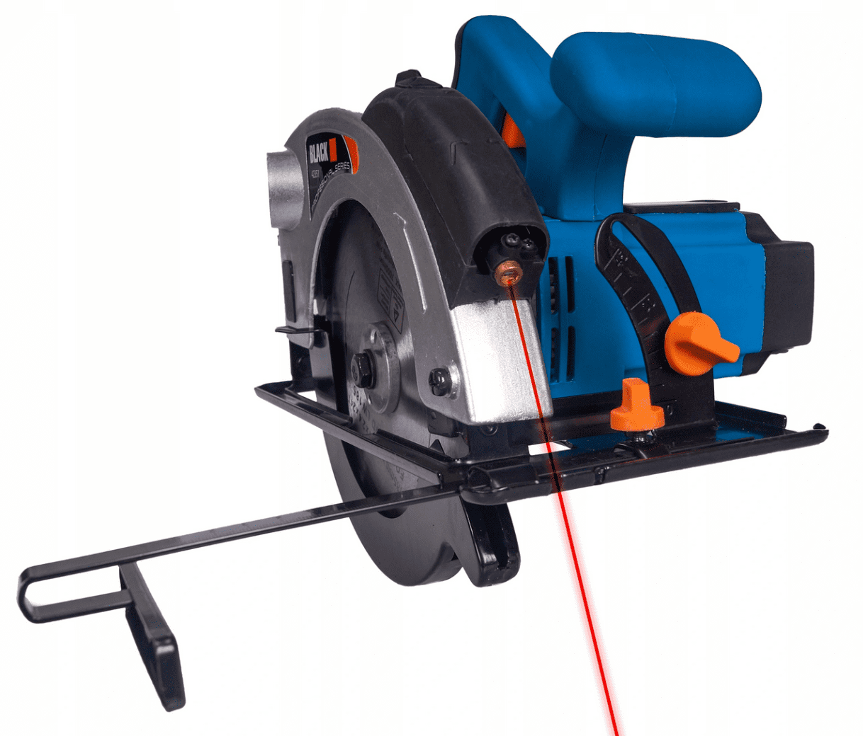 Elsåg, cirkelsåg 2250W, 230v, 4500rpm, 65 mm skärdjup, 185 mm sågskivor, laser