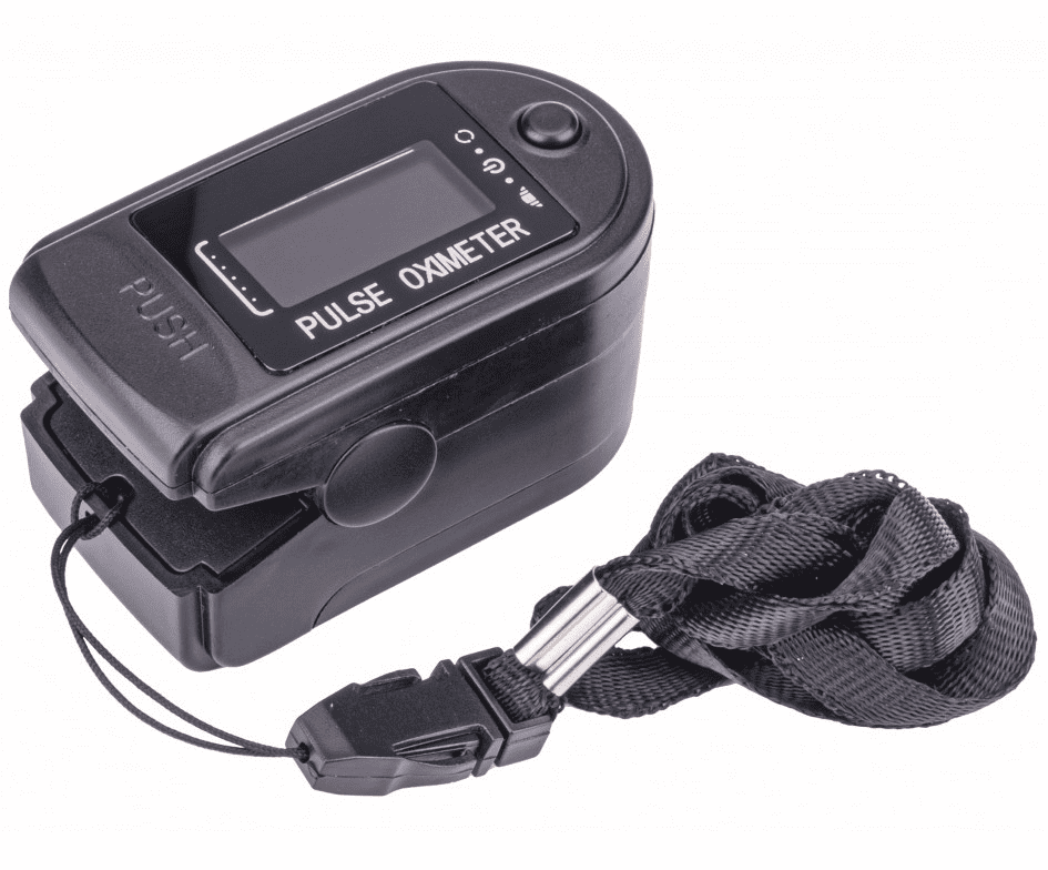 Pulsoximeter, syremätare, färg OLED display, 30-250bpm