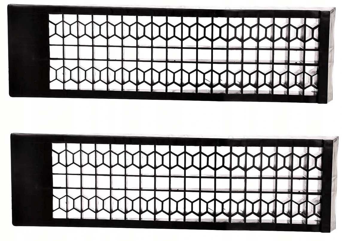 Car Ramp, Low-Profile Car Ramps 2-Pack Polypropylene 5 Tonne 65mm Lift 700x200x80mm