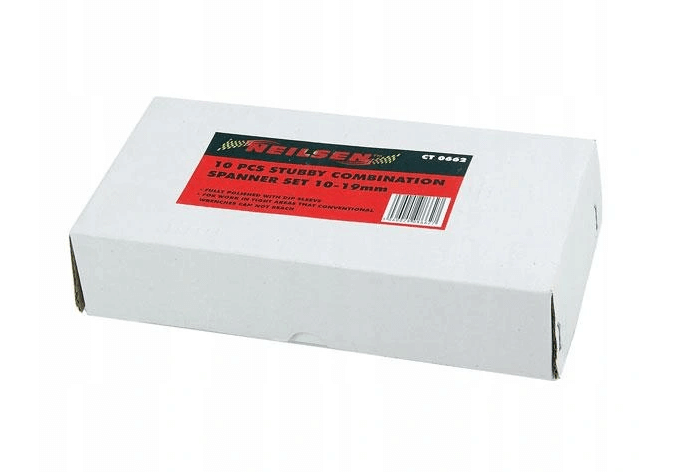 10 Piece Midget Combination Spanner set, Neilsen
