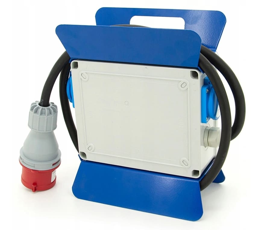 Elcentral IP442 terminaler, 2 x 230V, 1 x 32A 5P, 1 x 16A 5P