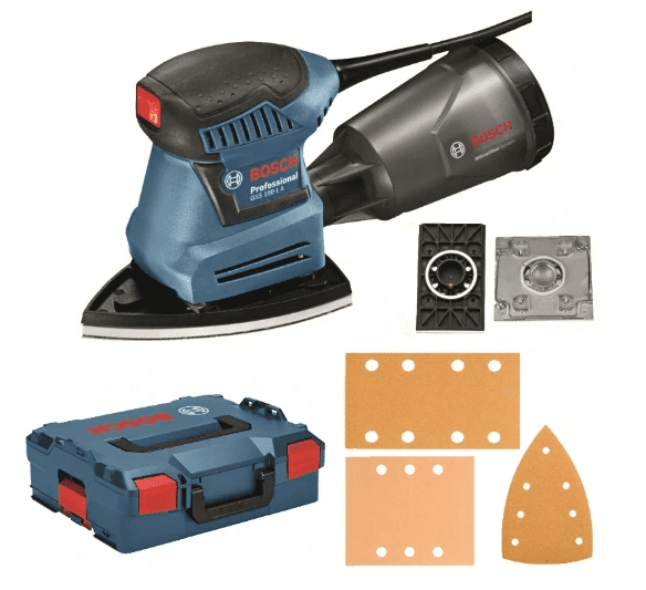 Planslip, 180W 80 x 130 mm, slipmaskin, BOSCH GSS 160-1 A Multi