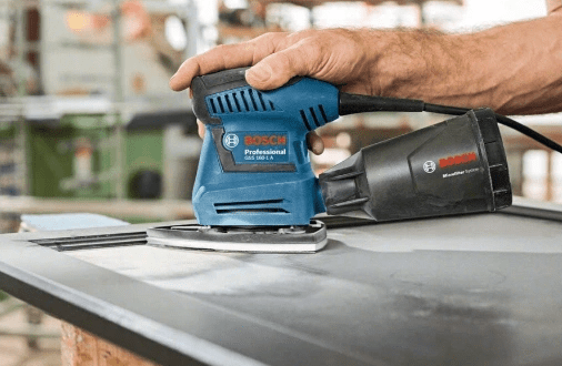 Planslip, 180W 80 x 130 mm, slipmaskin, BOSCH GSS 160-1 A Multi