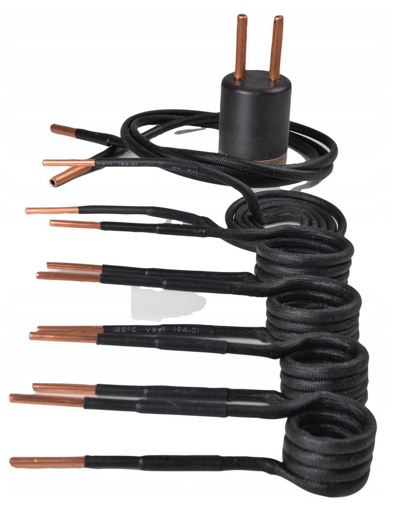 Induction heater coils, complete set