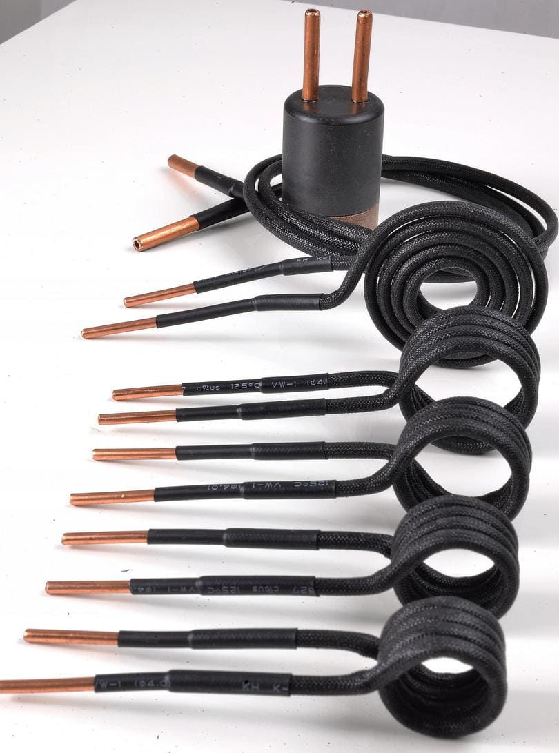 Induction heater coils, complete set