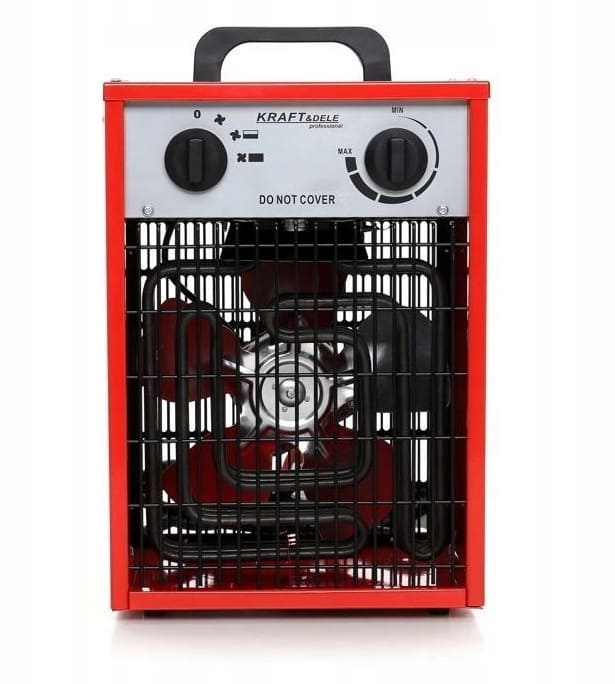 Fan Heater 3.5 kW 230V with Two Heat Settings