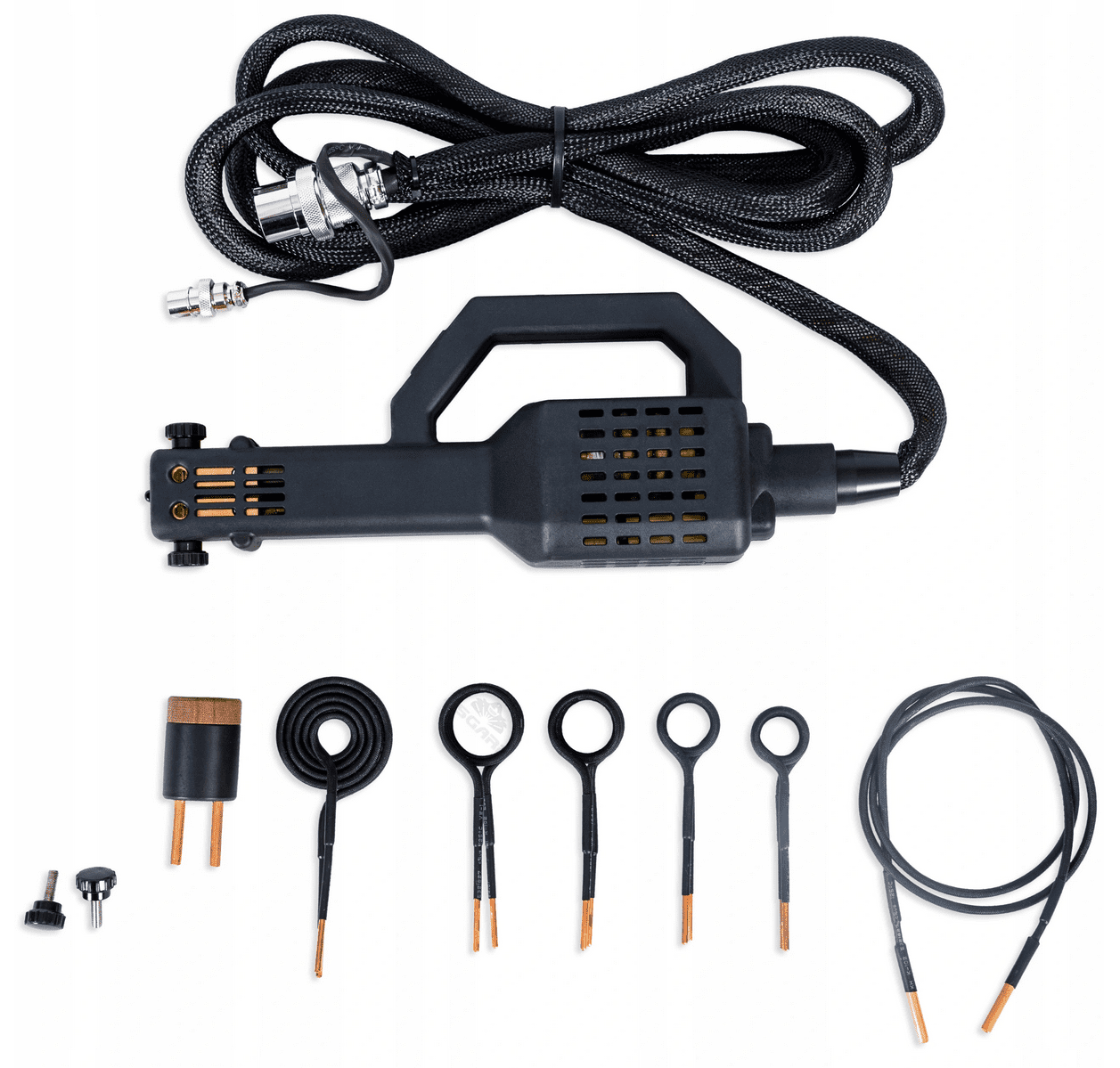 Induction heater 230V, 800 degrees, 3KW 100 kHz, LED, complete kit, carrying case, Magnum Power Heater XL