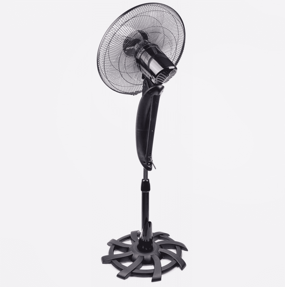 Flor standing fan 40 cm 16, 80W 115-135 cm, remote controller