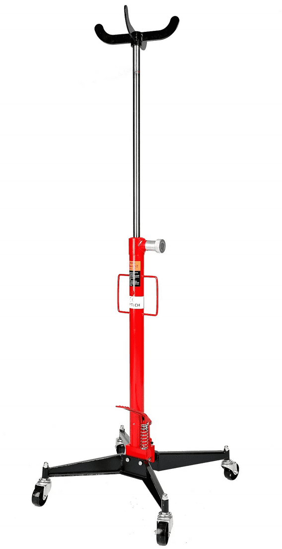 Transmission Jack 750 kg with Adapter and Rubber Saddle All-Metal AT-PSBZZA1, Apptech