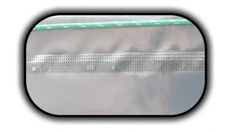 Plastväxthus Premium 4.2kvm (2 x 2x1.8m) för året runt utomhusbruk, transparent folie, dubbla dörrar