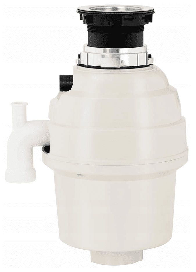 Avfallskvarn 1L 375W, 2600rpm, 22 x 38 cm, pneumatiskt strömbrytare, beige