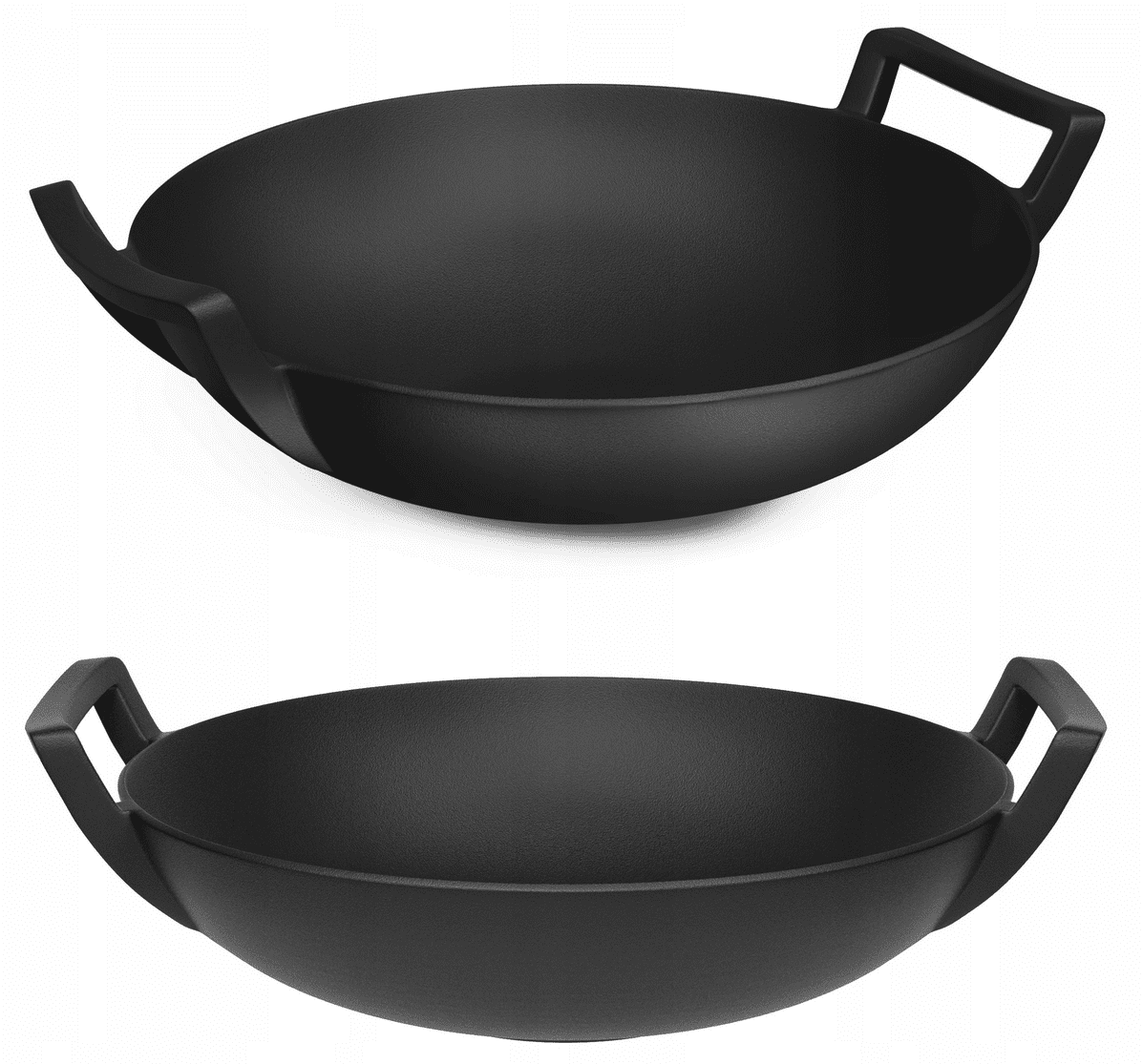 Gjutjärns wook 32 cm, 11 cm djup